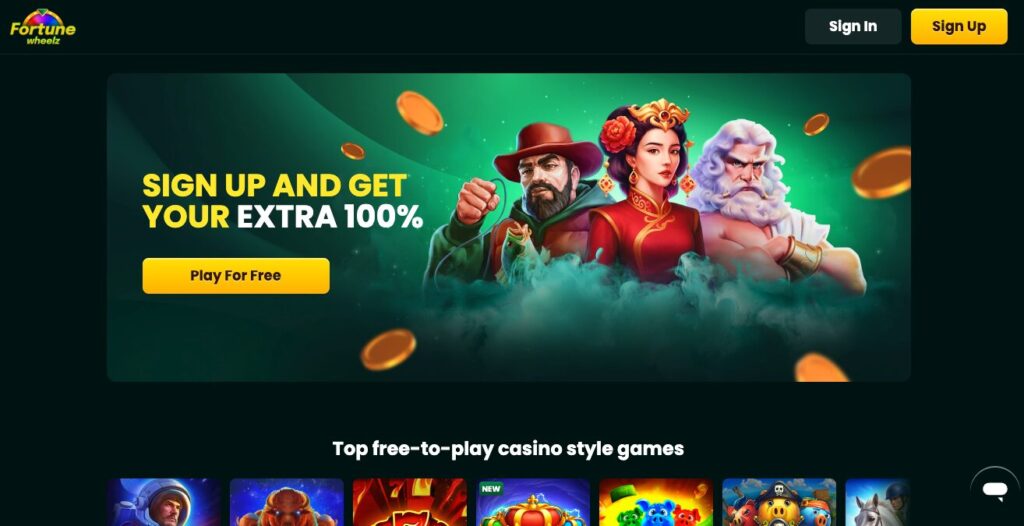 Fortune Wheelz Lobby